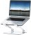 WIWU S700 ERGONOMIC ADJUSTABLE LAPTOP STAND – SILVER[6497]