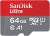 SanDisk 64GB Ultra® microSDHC 120MB/s,SDSQUA4-064G