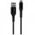 Green Braided Micro USB Cable 1.2m 2A – Black