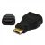 MINI HDMI MALE TO HDMI FEMALE CONNECTOR